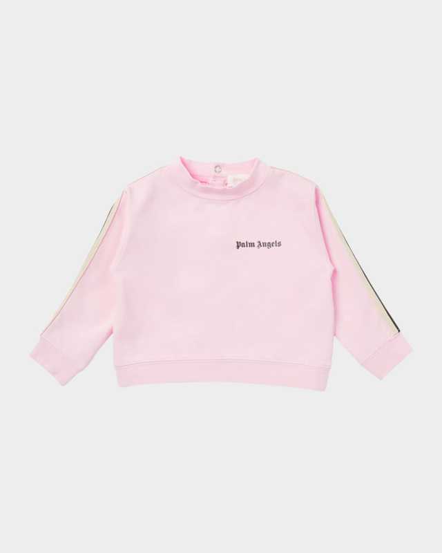 Girl's Logo-Print Track Sweatshirt, Size 3M-3